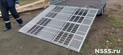Трап складной для мотовездехода.